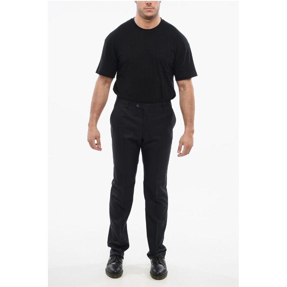 Corneliani Virign Wool Pants with Welt Pockets