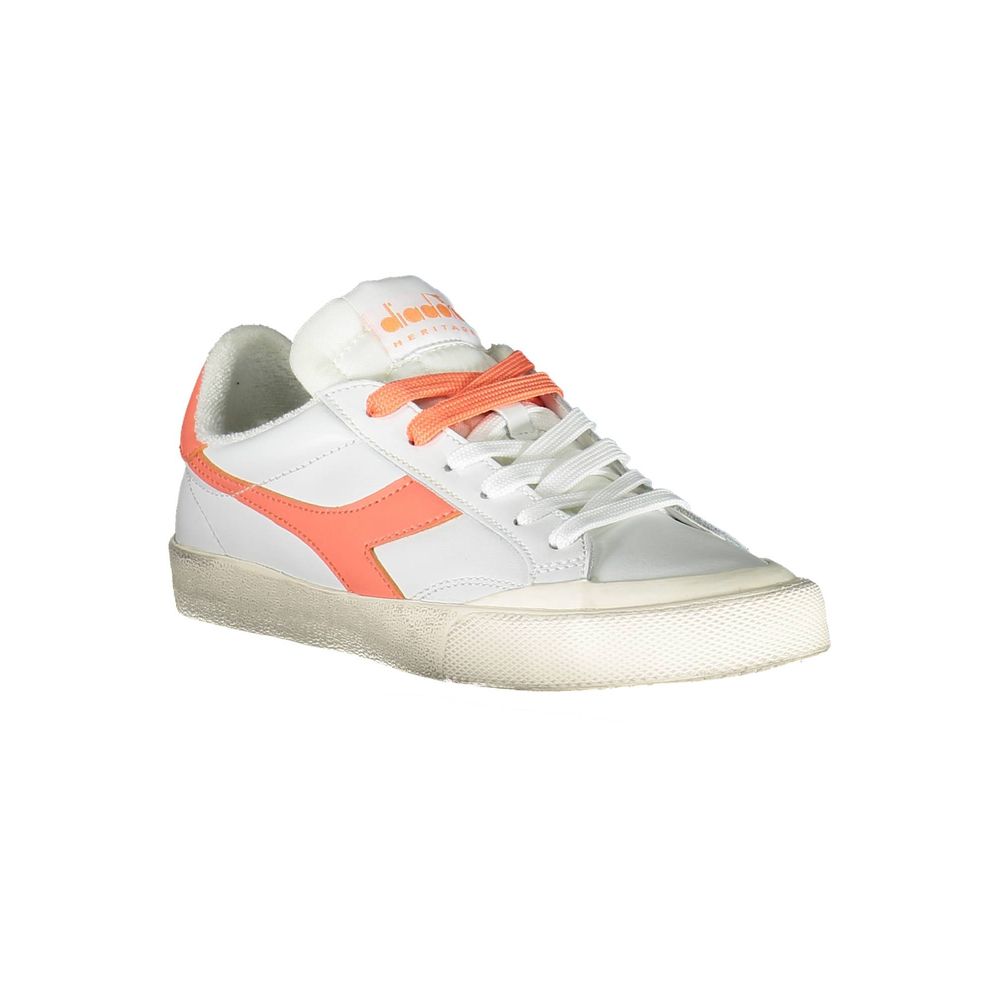 Diadora Sneaker Donna Pelle Bianca