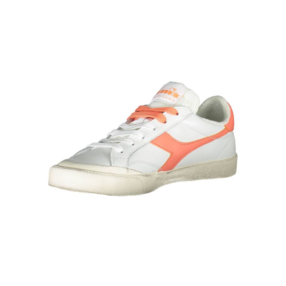 Diadora Sneaker Donna Pelle Bianca