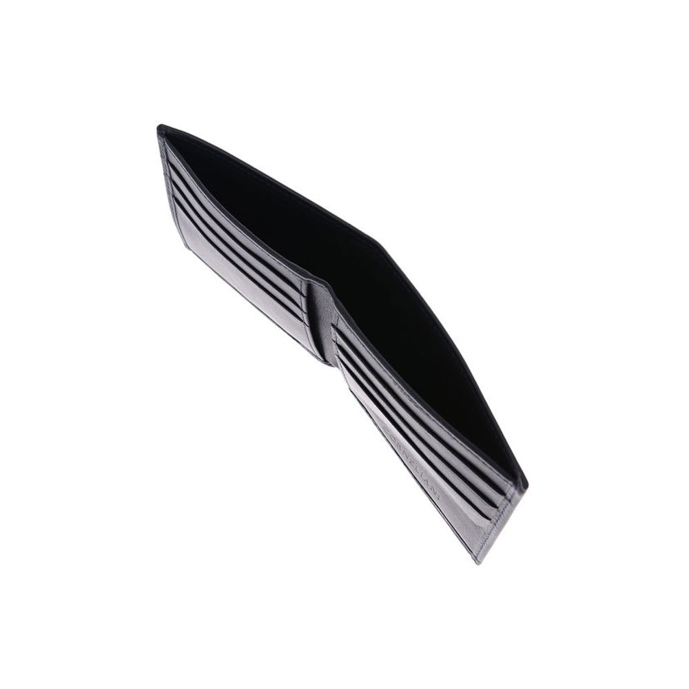 Corneliani Solid Color Soft Leather Wallet