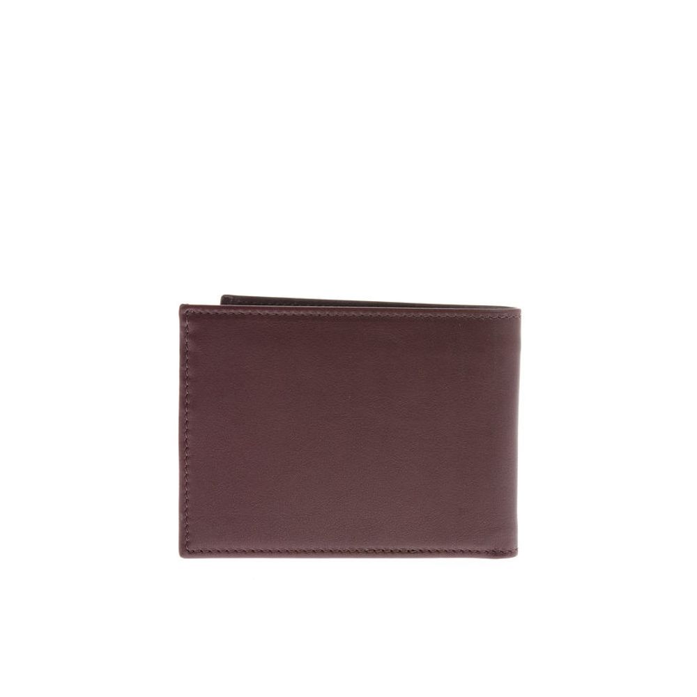 Corneliani Solid Color Soft Leather Wallet