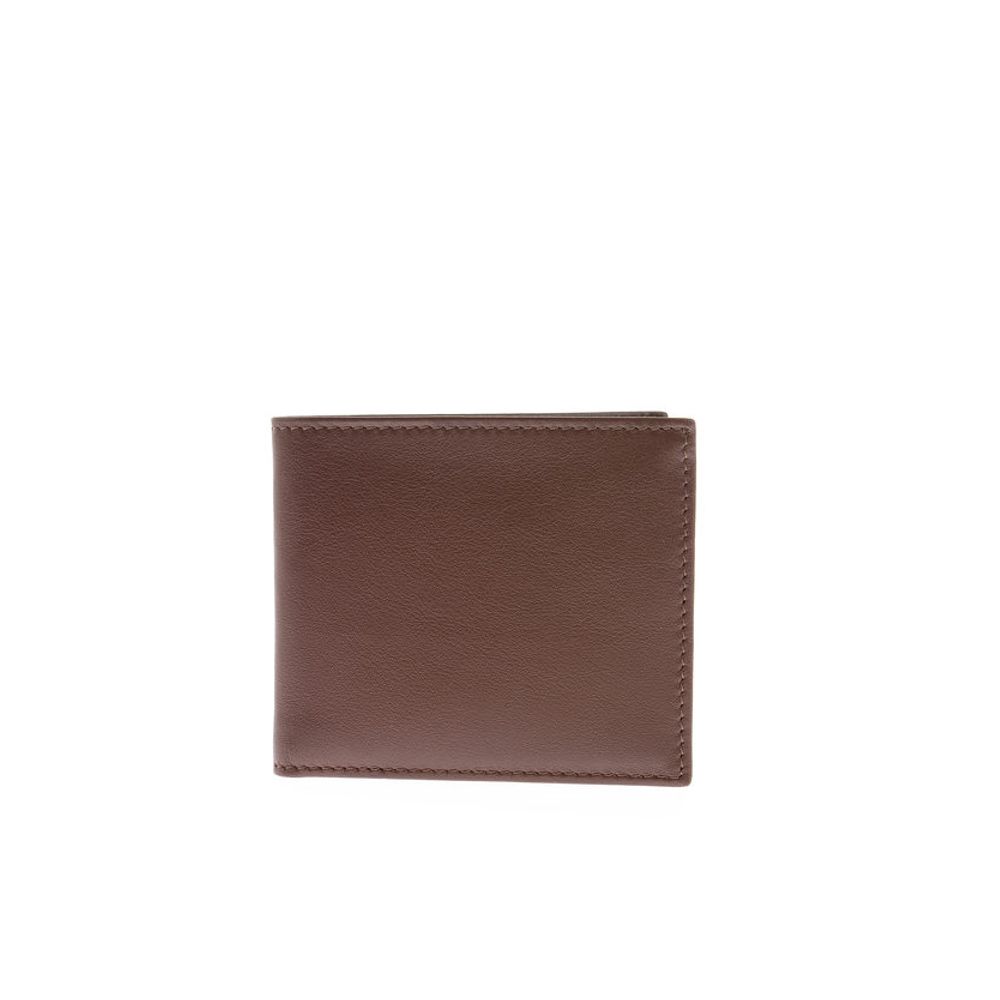 Corneliani Solid Color Soft Leather Wallet