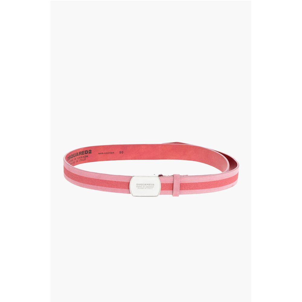 Dsquared² Two-Tone Suede Belt 30mm