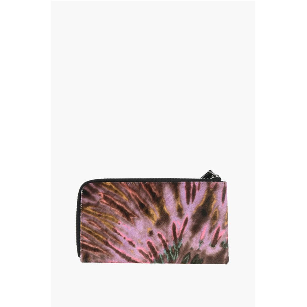 Dsquared² Tie Dye Pony Hair Wallett