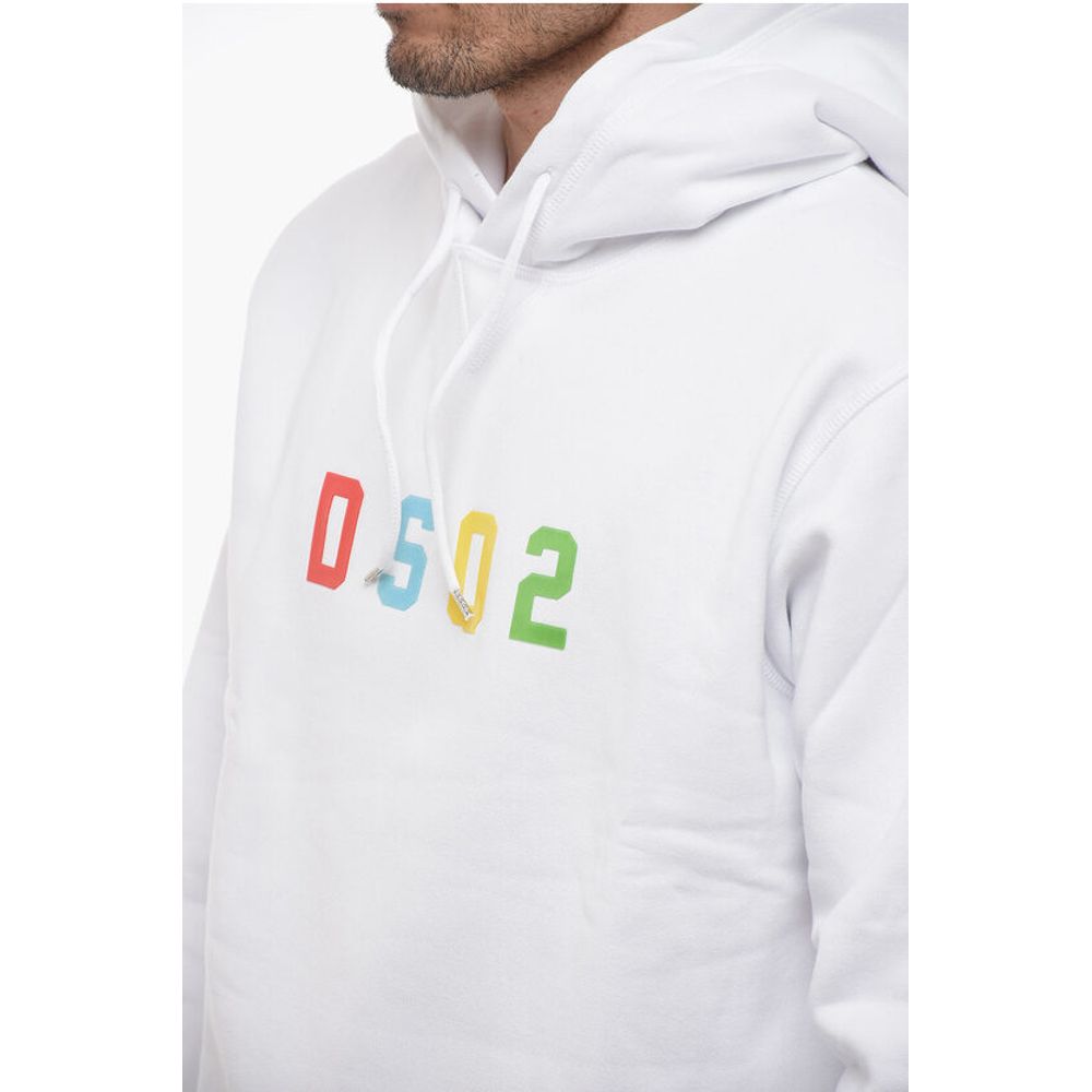 Dsquared² Cool Fit Hooded Sweatshirt with Embossed Logo
