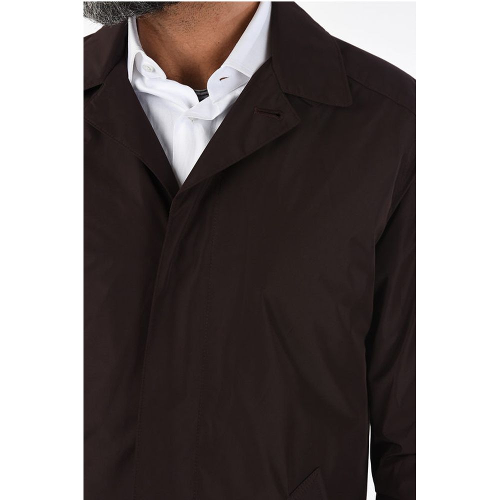 Corneliani three-quarter length chesterfield coat