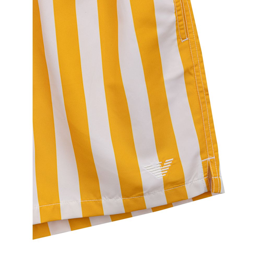 Emporio Armani Yellow Polyester Swimwear