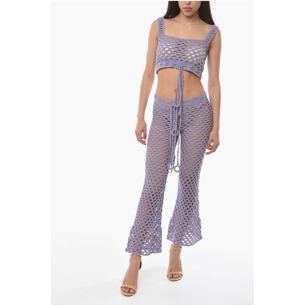 Matimì Openwork Boot Cut Pants