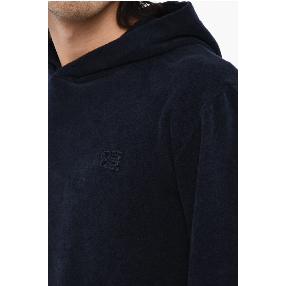 Dsquared² Terry Cotton Hoodie with Monogram