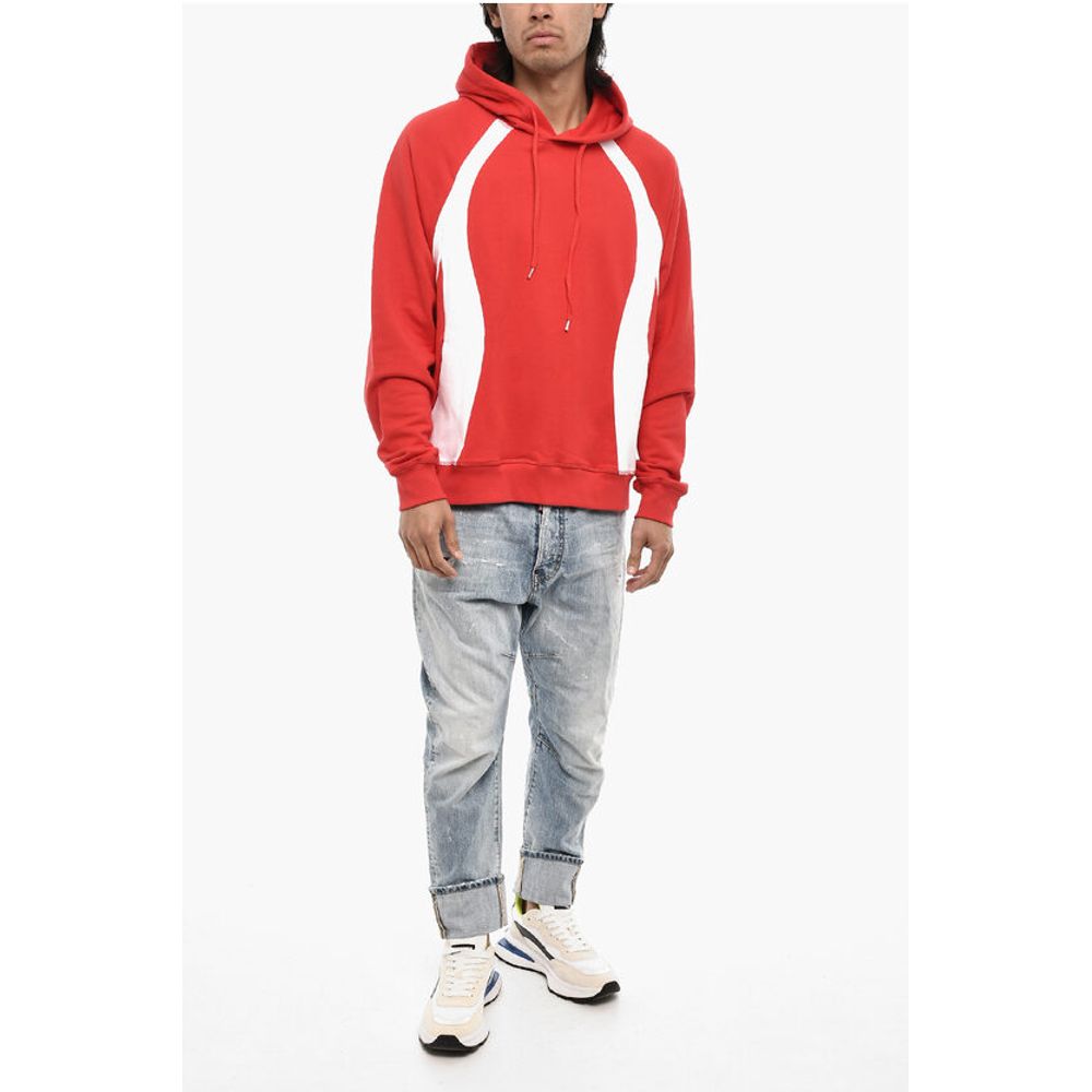 Dsquared² Two-Tone Cotton Hoodie