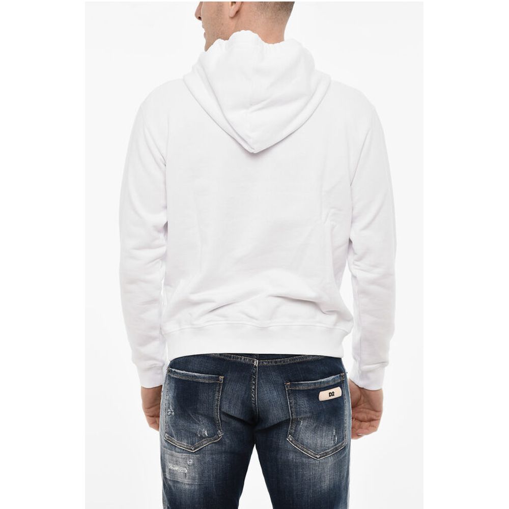 Dsquared² Cotton Hoodie with Logo Print