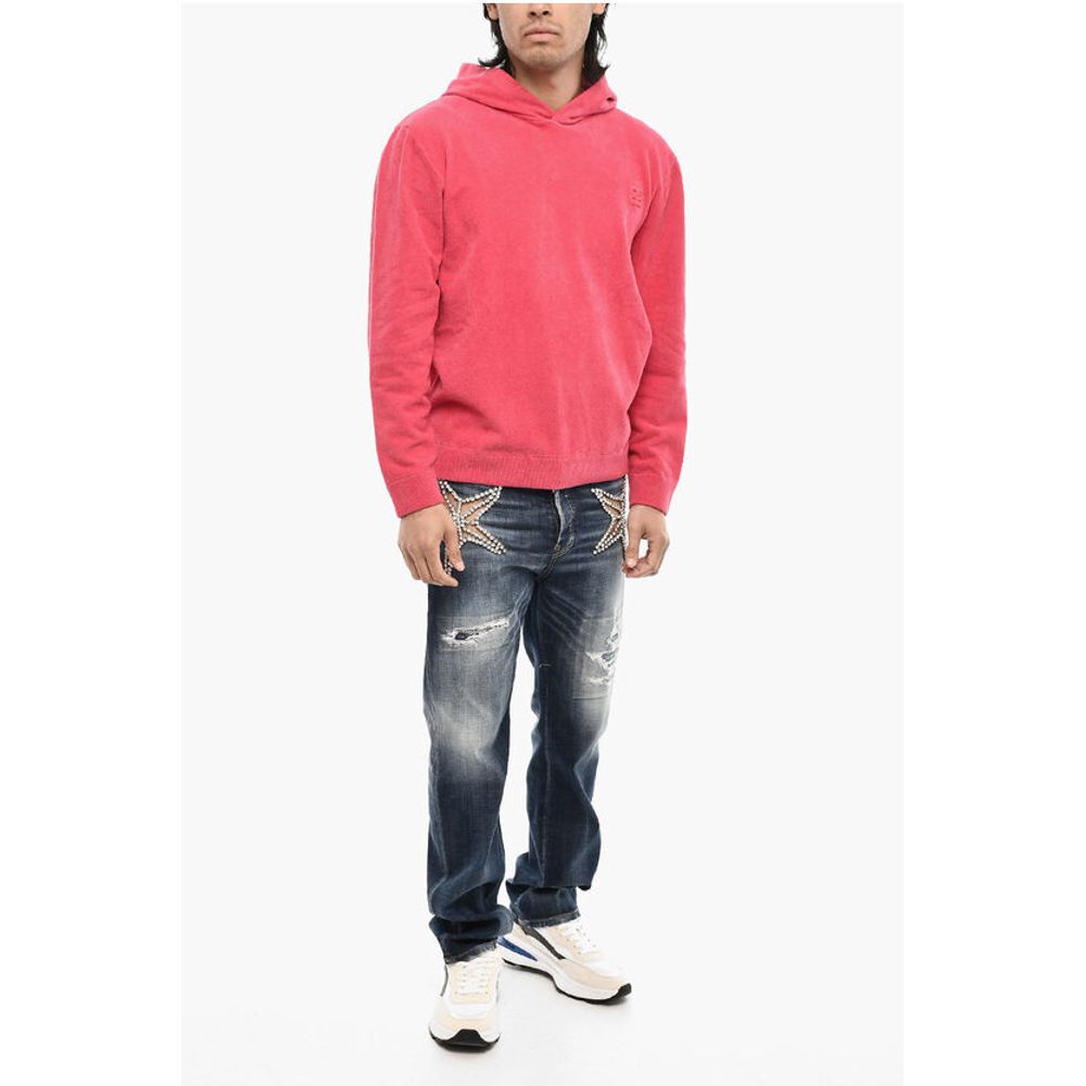 Dsquared² Terry Cotton Hoodie with Monogram
