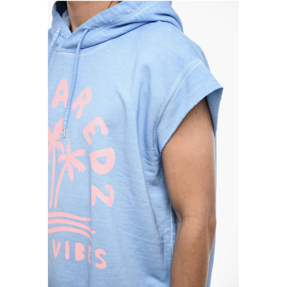 Dsquared² Sleeveless Hoodie with Print
