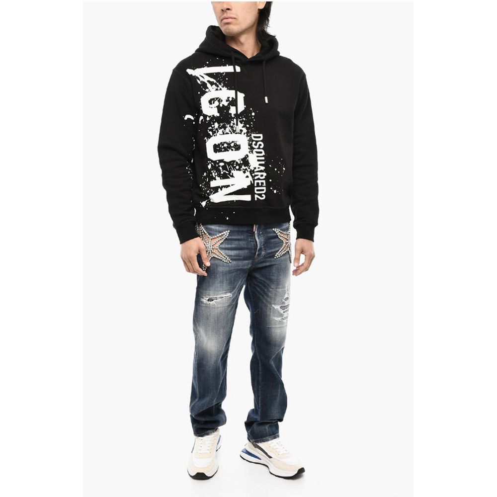 Dsquared² Frontal Maxi Monogram Hoodie