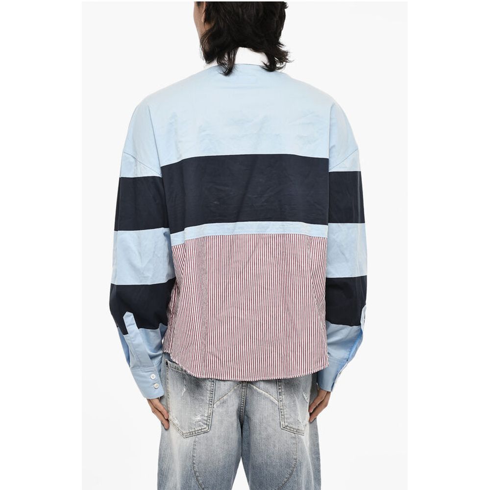 Dsquared² 3 Button Casual Shirt with Striped Hem