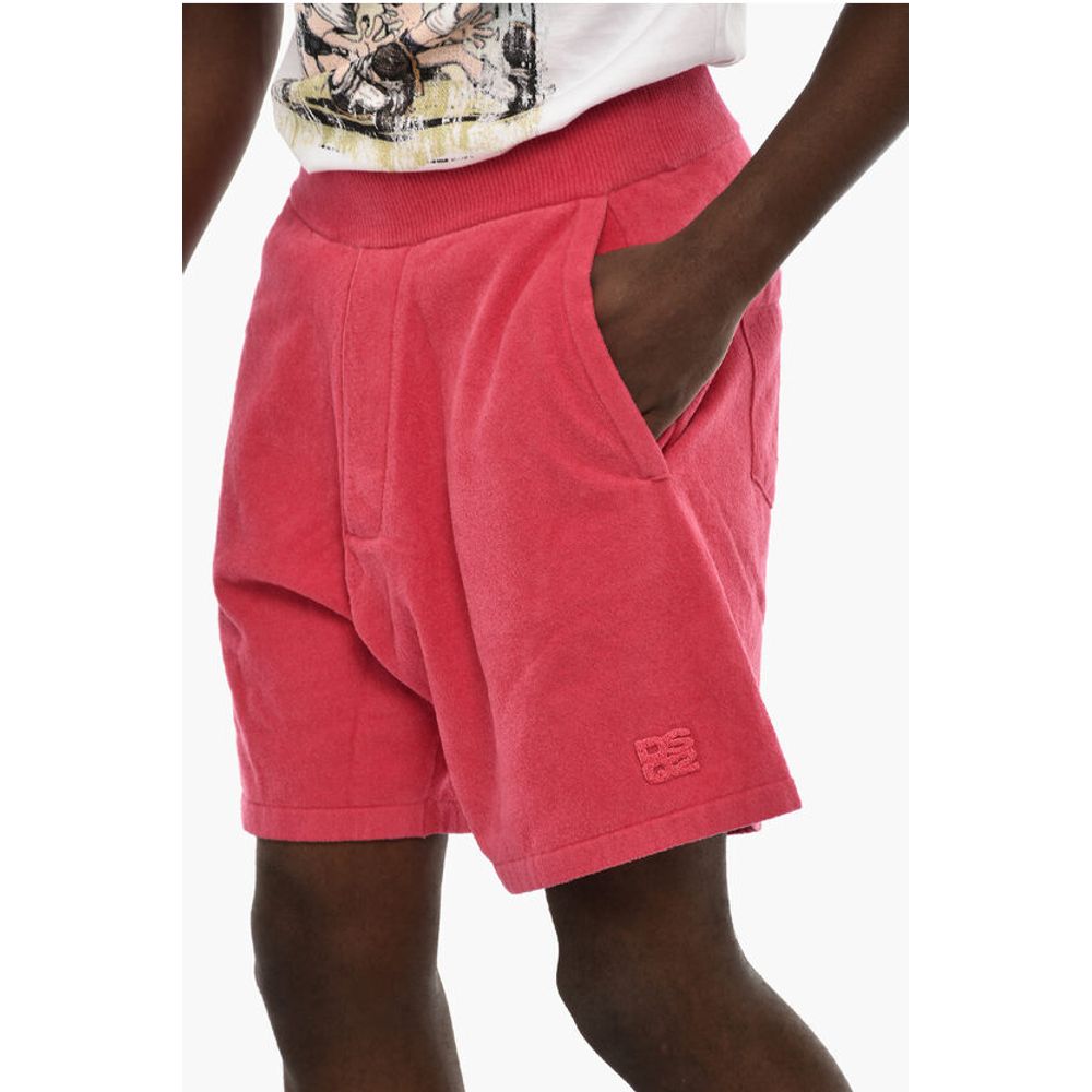 Dsquared² 3 Pockets Terry Cotton Shorts