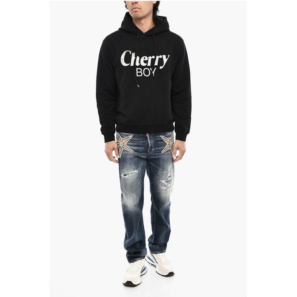 Dsquared² Cotton Hoodie with print
