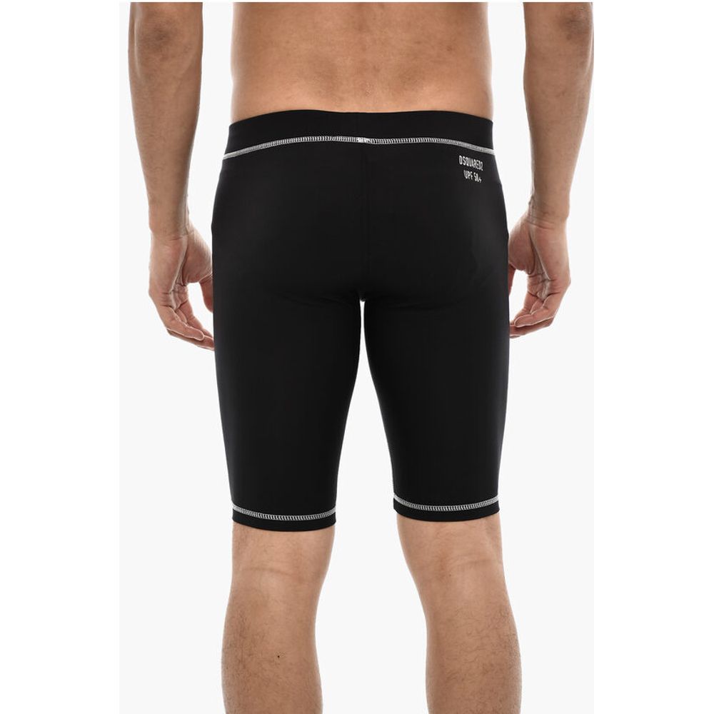 Dsquared² Biker Shorts GOTHIC With Logo Print