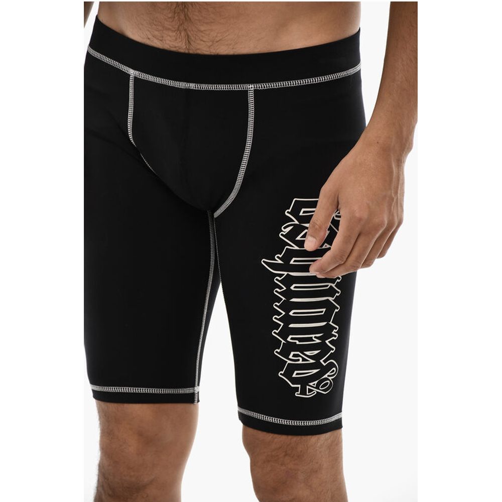 Dsquared² Biker Shorts GOTHIC With Logo Print