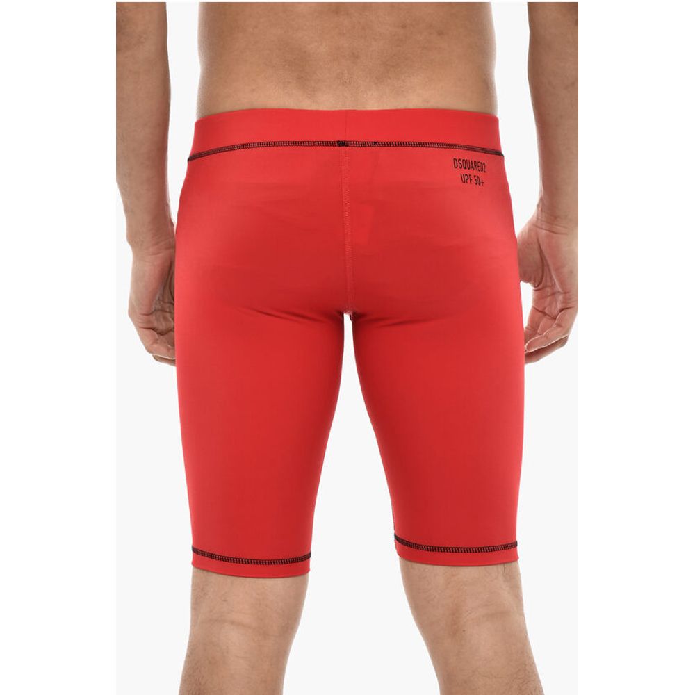 Dsquared² Biker Shorts GOTHIC With Logo Print