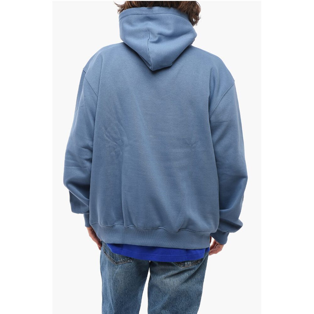 Carhartt Wip Fleeced Cotton Hoodie with Embroidered Logo