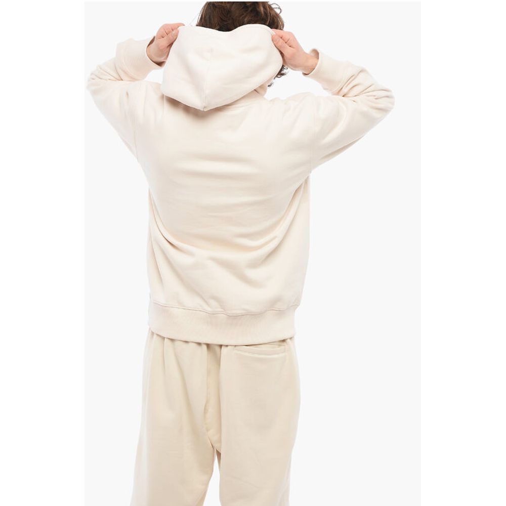 Adidas Fleeced Cotton Hoodie with Patch Pocket