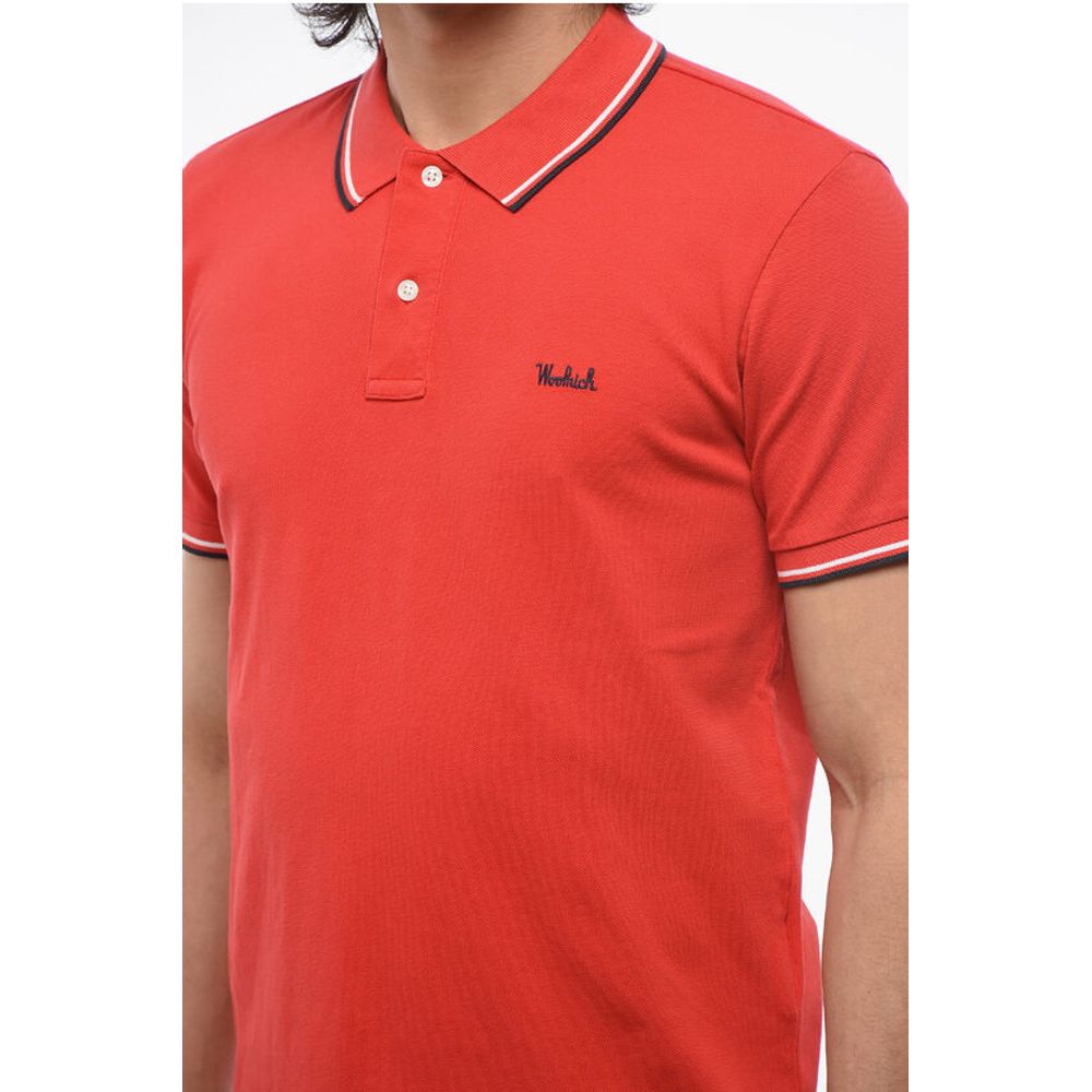 Woolrich Piquet Cotton Monterey Polo