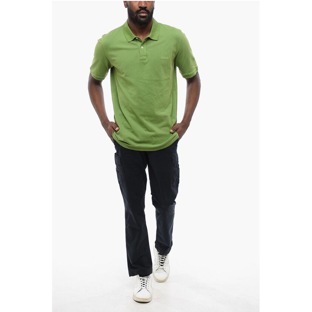 Woolrich Ton-sur-ton Embroidered Mackinack Polo
