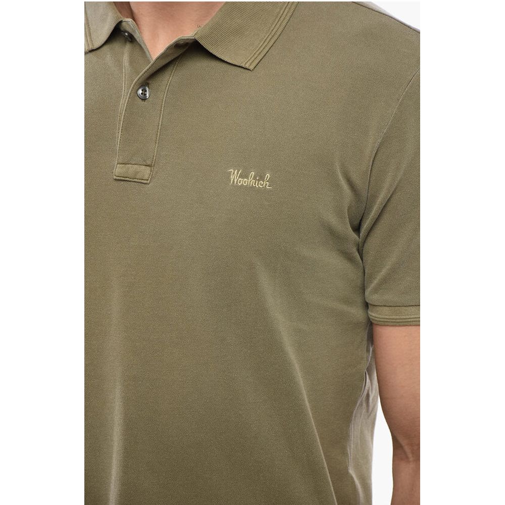 Woolrich Ton-sur-ton Embroidered Mackinack Polo
