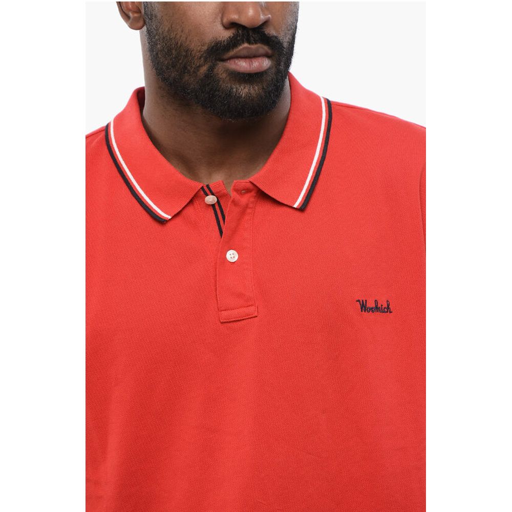 Woolrich Piquet Cotton Monterey Polo