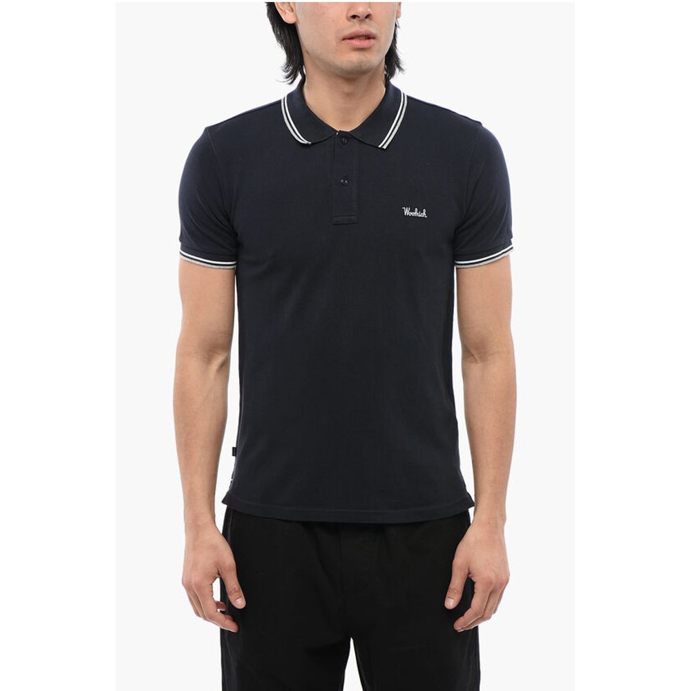 Woolrich Piquet Cotton Monterey Polo