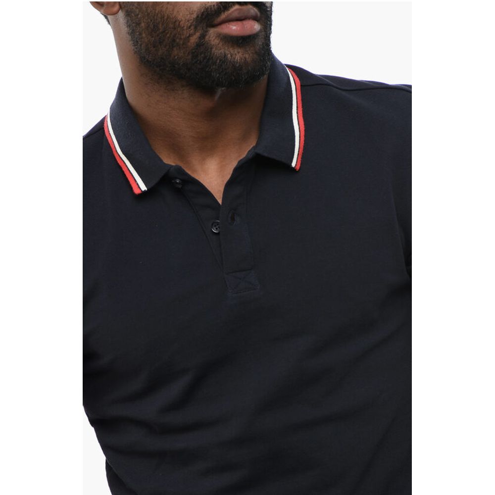 Woolrich PENNY-RICH Piquet Cotton Embroidered Polo