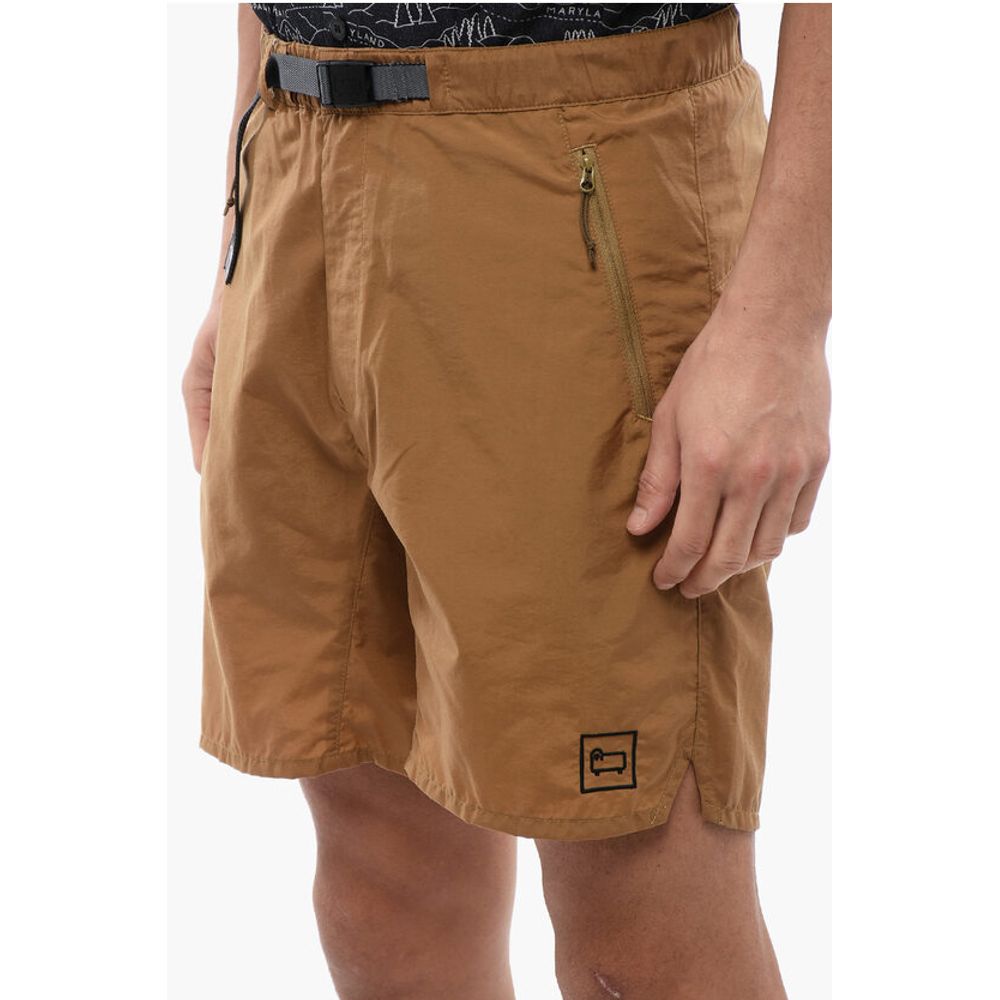 Woolrich PENNY-RICH Buckled Ranch Shorts