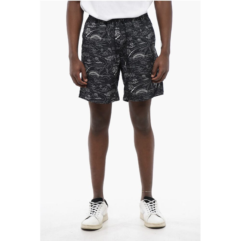 Woolrich Printed TENCEL Shorts