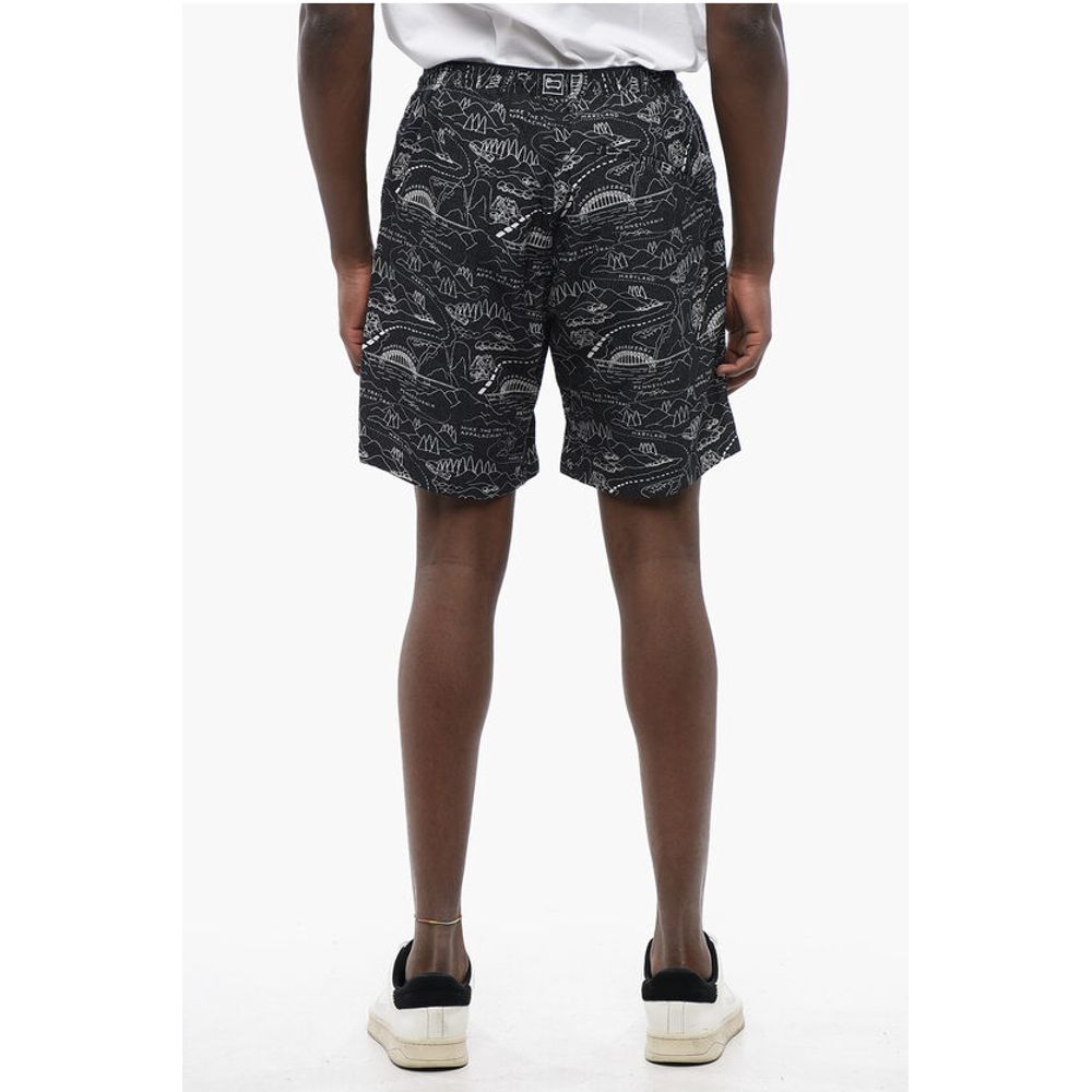 Woolrich Printed TENCEL Shorts