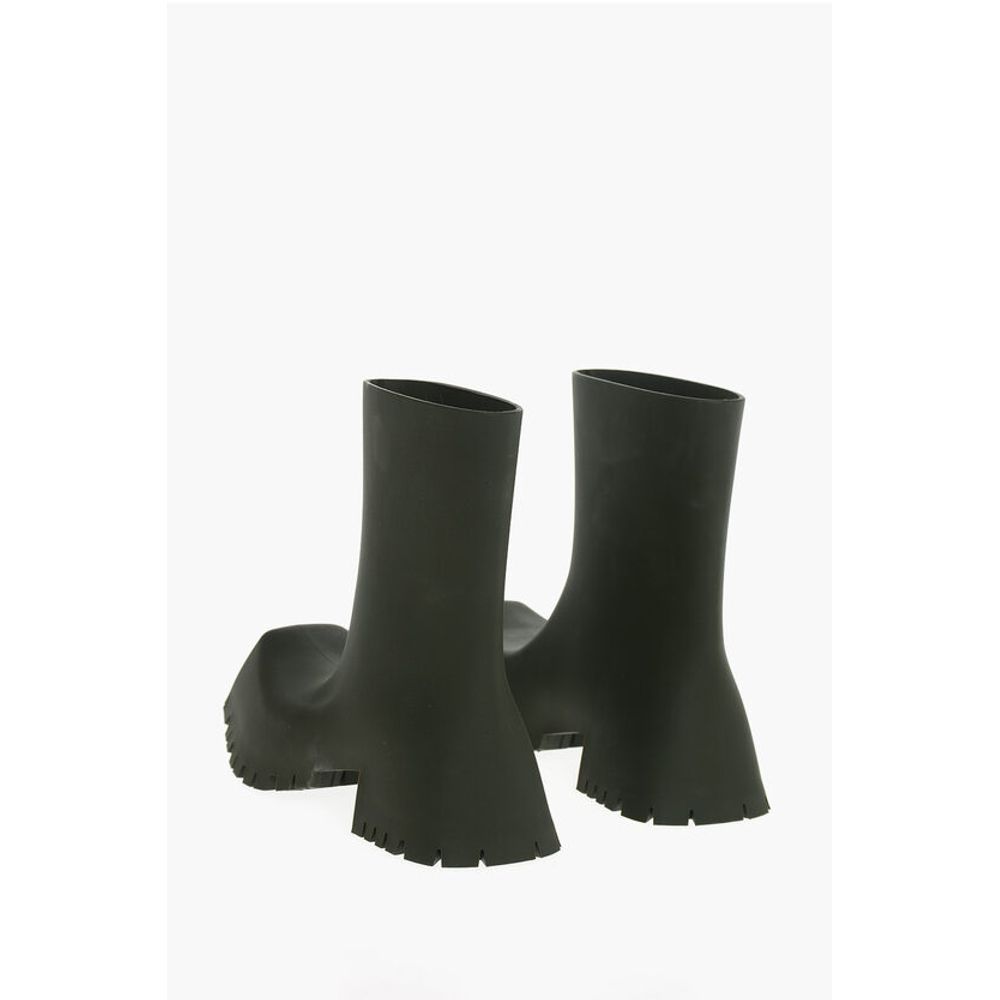 Balenciaga Squared Design TROOPER Rubber Booties