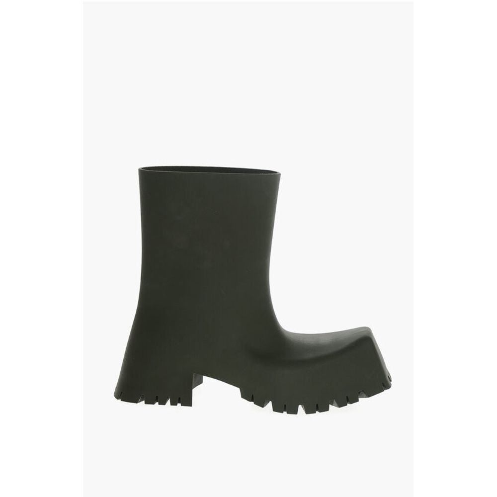Balenciaga Squared Design TROOPER Rubber Booties