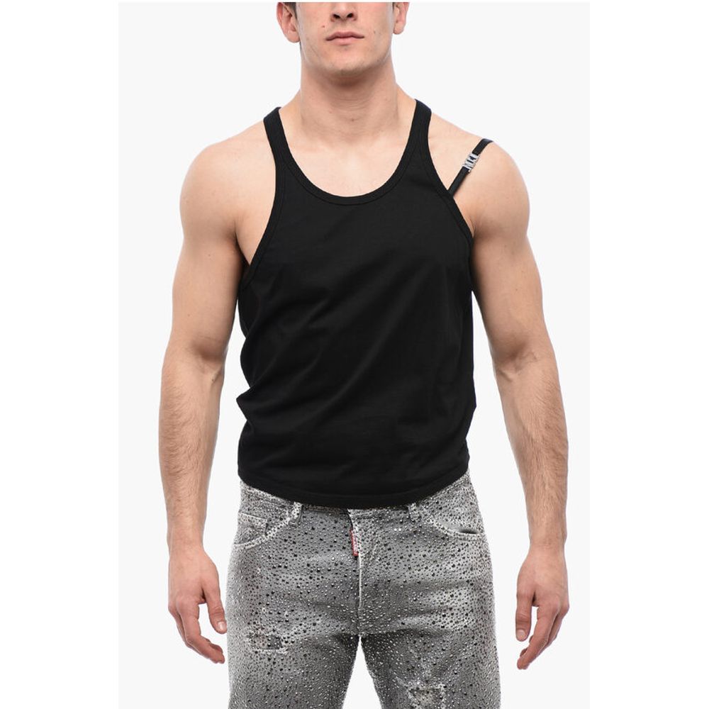 Dsquared² ICON Logoed lace Tank Top