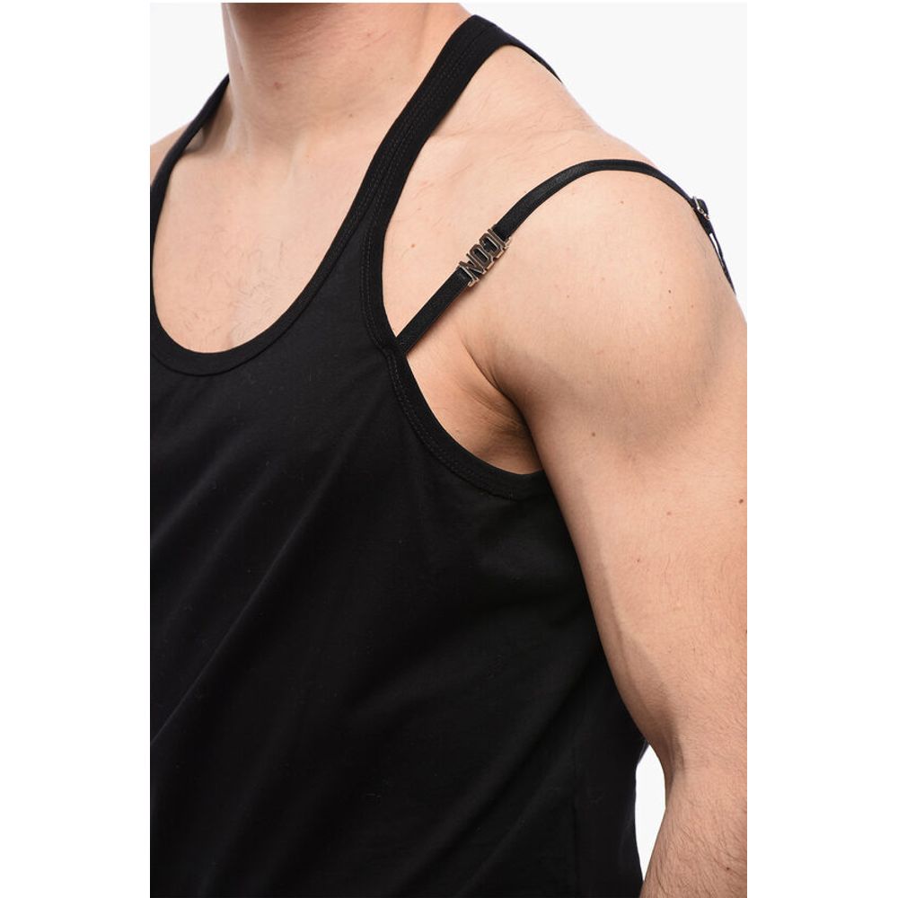 Dsquared² ICON Logoed lace Tank Top
