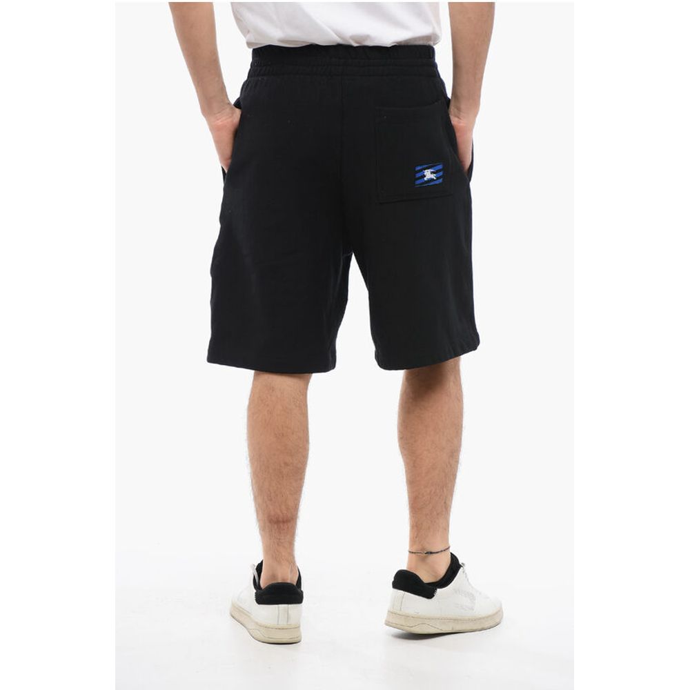 Burberry Cotton Shorts with EDK Patch