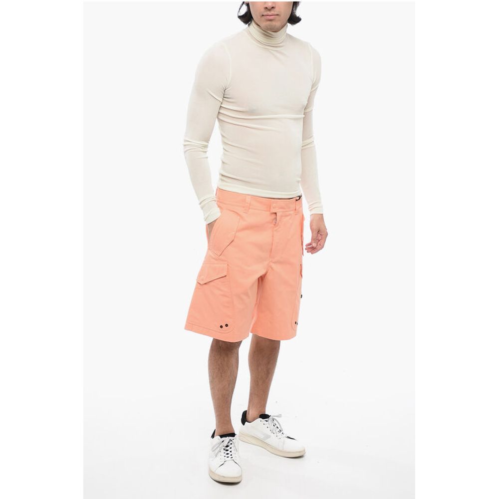 Dior Cotton Blend Cargo Shorts with Safety Details
