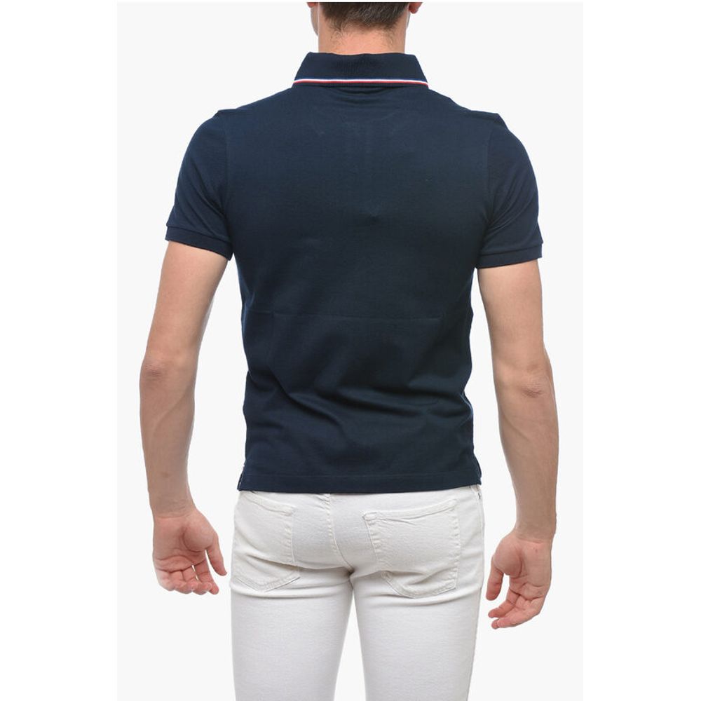 Paul & Shark 3-Buttons Cotton Polo Shirt with Metal Logo