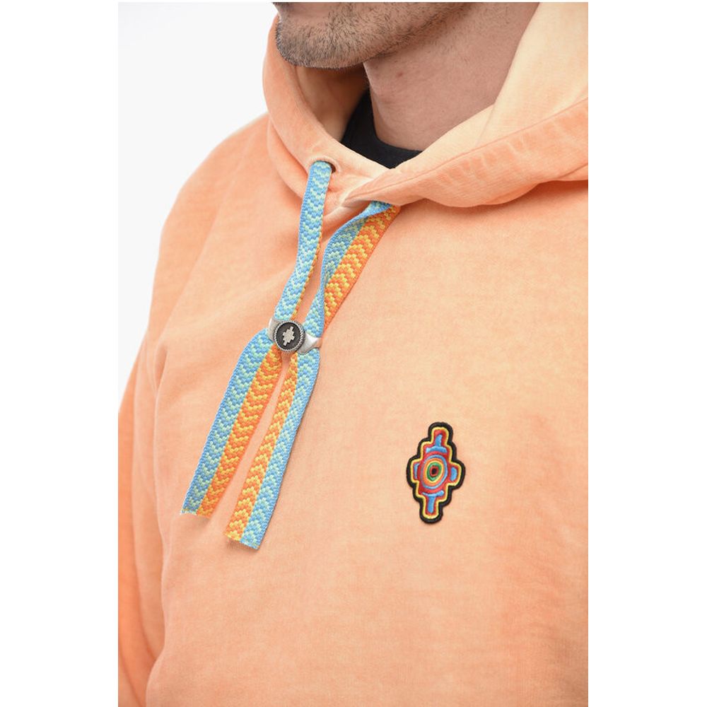 Marcelo Burlon SUNSET Hoodie Sweatshirt with Embroidered Logo