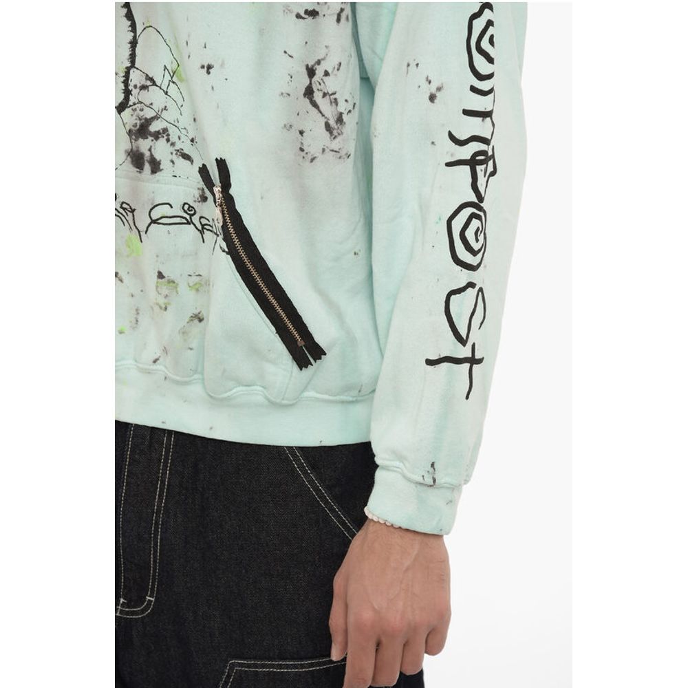 Westfall Printed Fleeced Cotton Hoodie