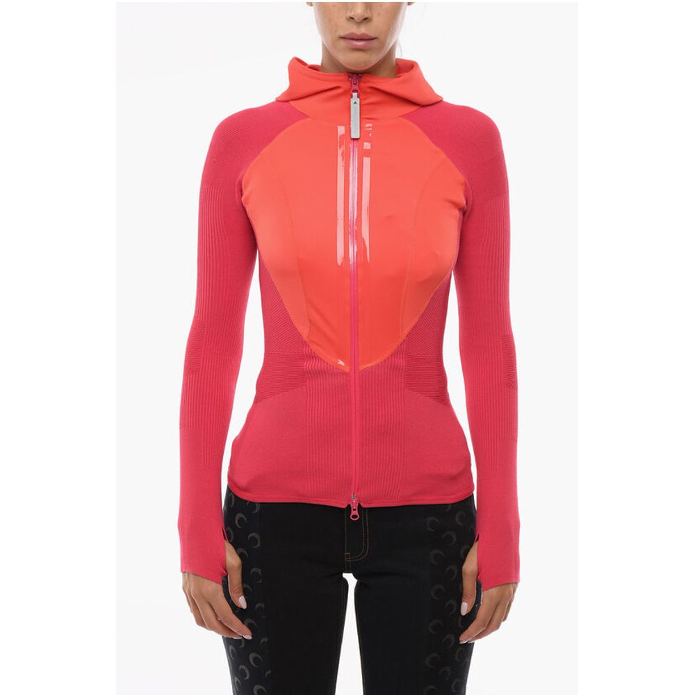 Stella McCartney ADIDAS CHAMARRA EKNIT Hoodie Sweatshirt with Zip