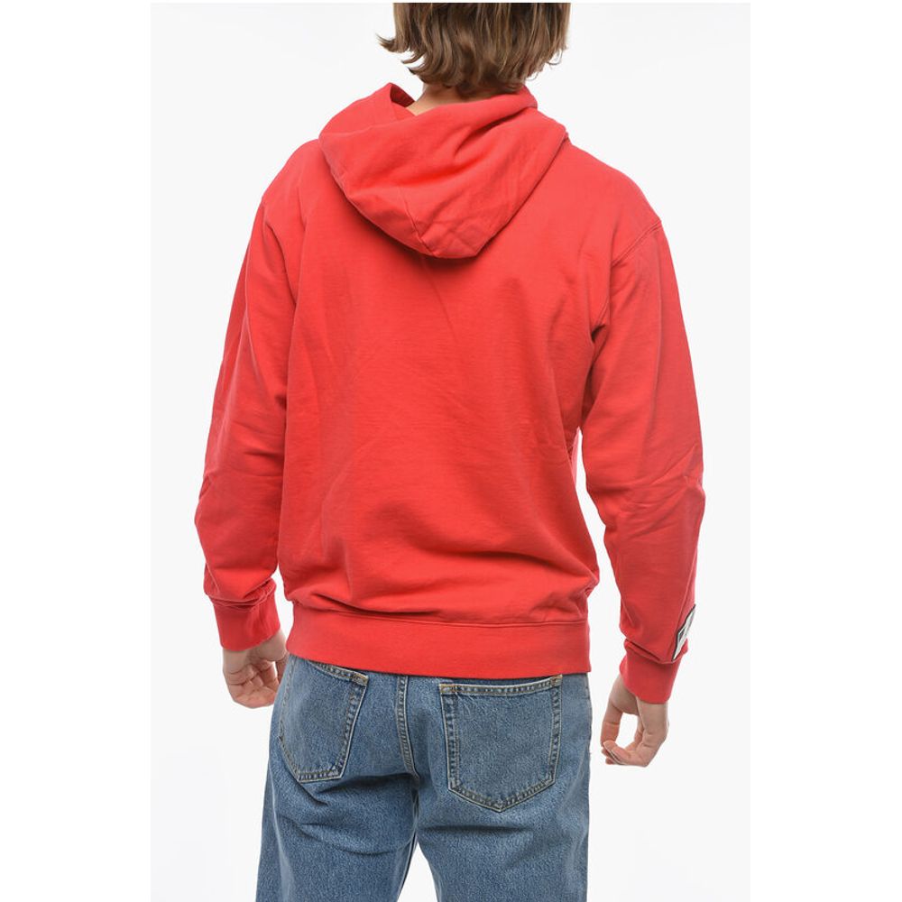 We11done Polished Logo Fitted Hoodie