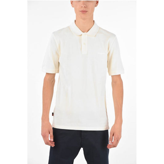 Woolrich Embroidered Logo Polo Collar T-Shirt