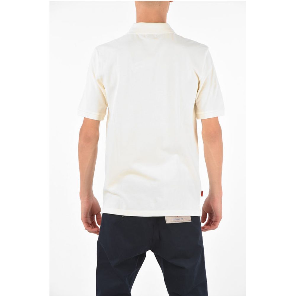 Woolrich Embroidered Logo Polo Collar T-Shirt