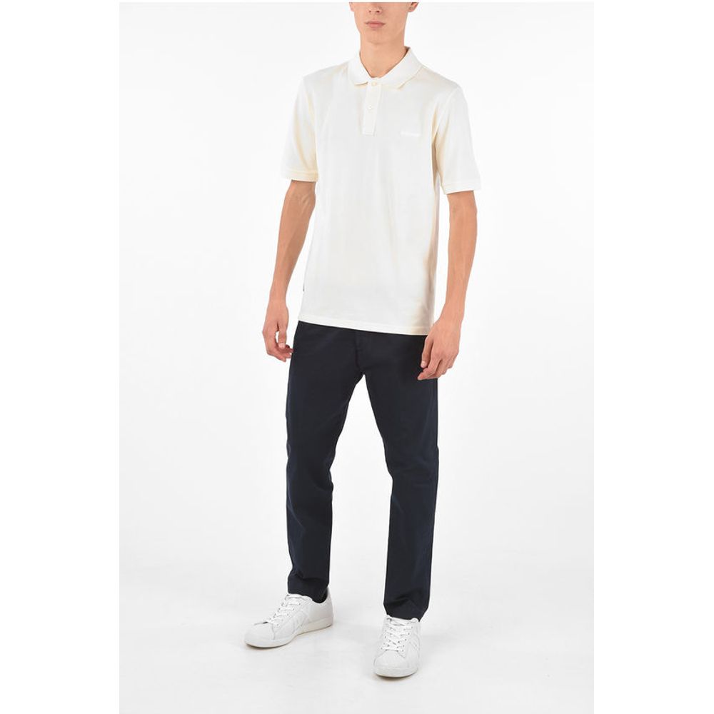 Woolrich Embroidered Logo Polo Collar T-Shirt
