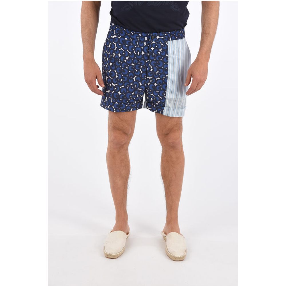 Neil Barrett Printed Box Fit Shorts